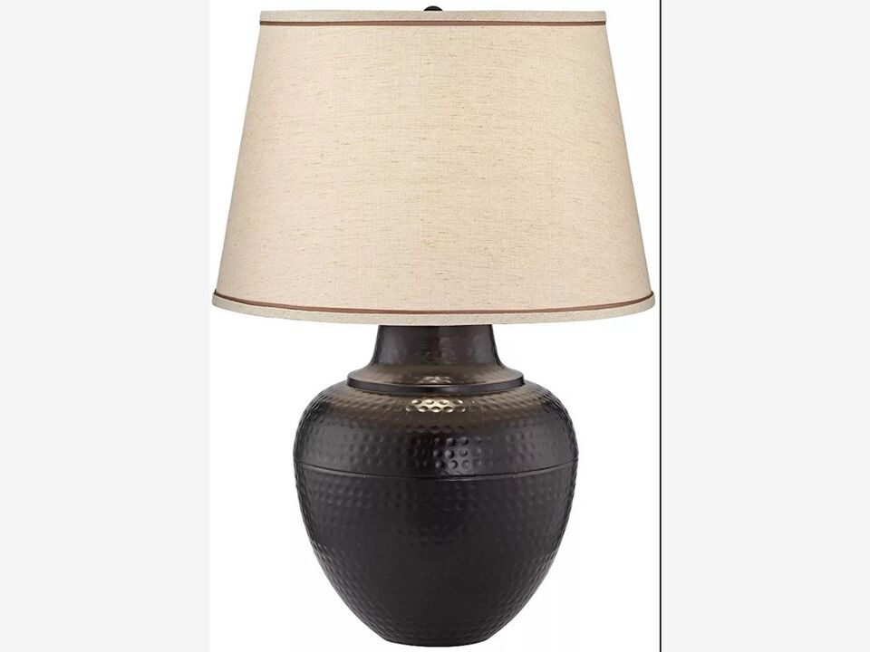 Barnes and Ivy Brighton Southwest Rustic Farmhouse Table Lamp 27.25"