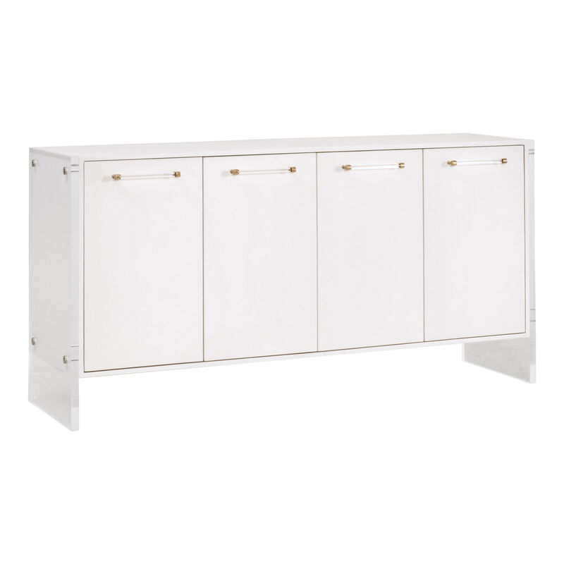 Sonia Shagreen Media Sideboard