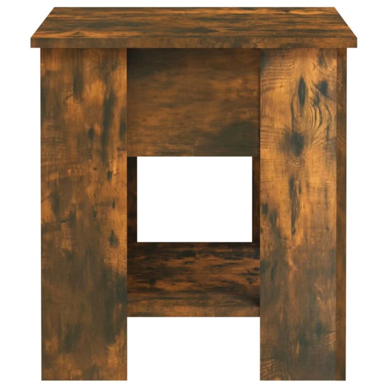 vidaXL Coffee Table Smoked Oak 39.8"x19.3"x20.5" Engineered Wood