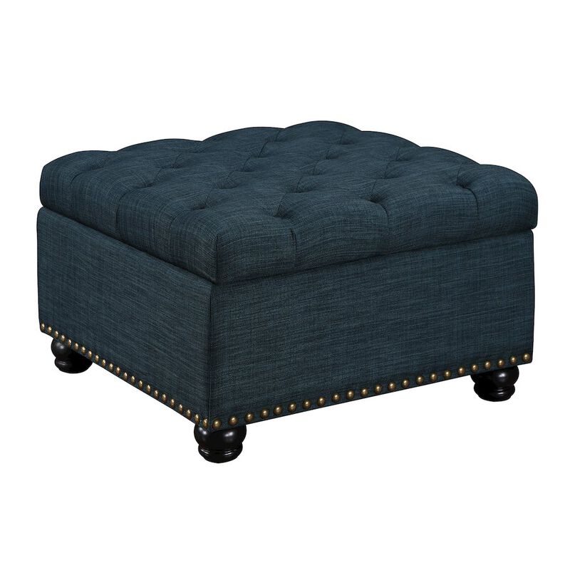 Convenience Concepts Designs4Comfort Herald Square Ottoman Coffee Table with Storage