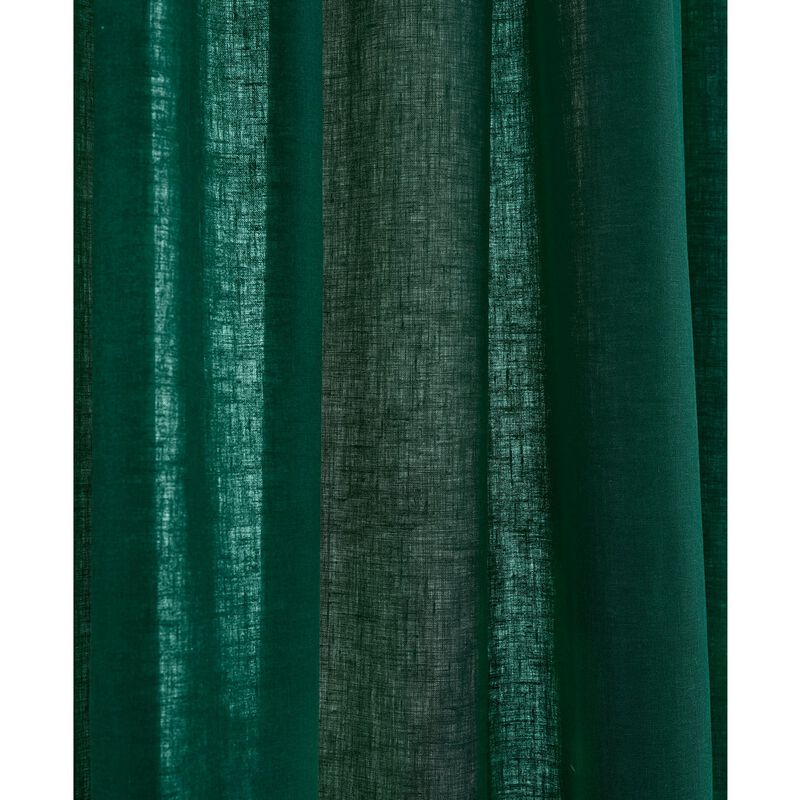 Solino Home 100% Pure Linen Curtain | Linen for Thanksgiving, Christmas