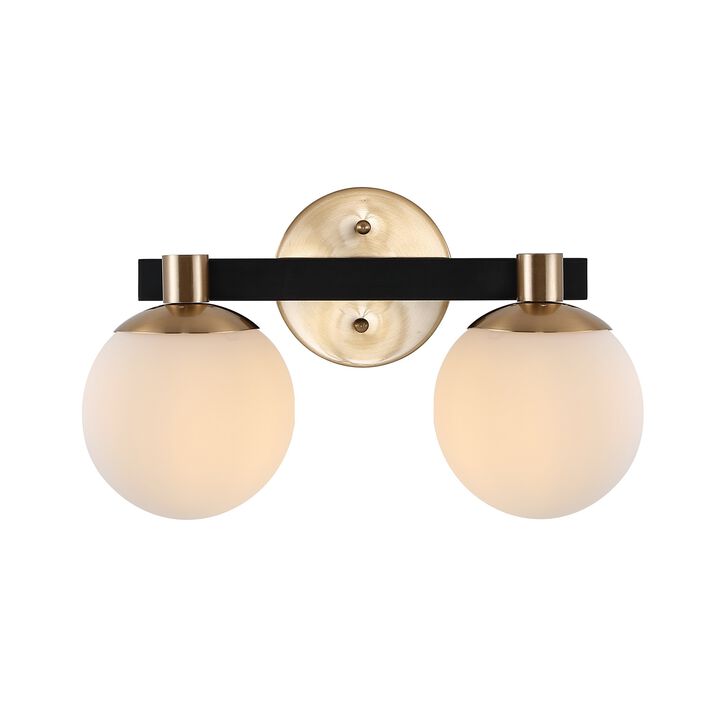 Modernist Globe Metalfrosted Glass Modern Contemporary LED Vanity
