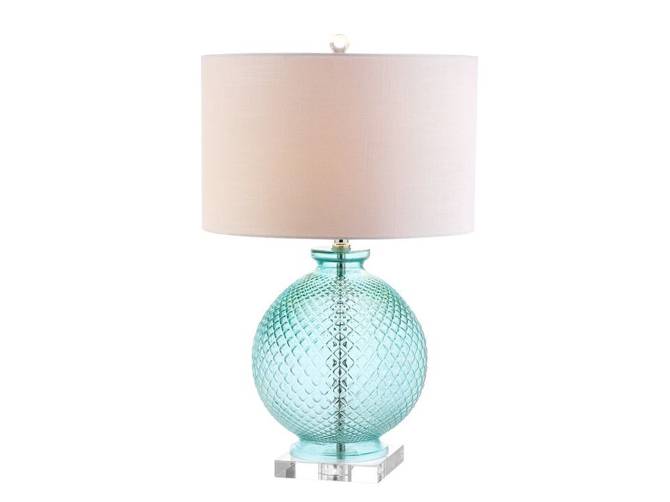 Estelle Glass and Crystal LED Table Lamp