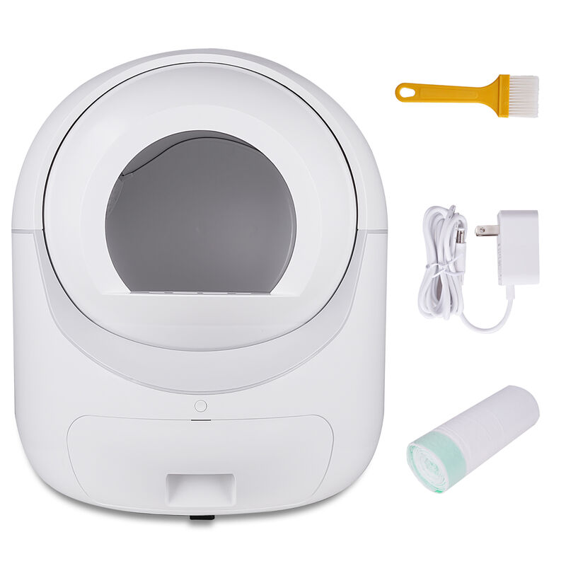 Streamdale Smart Pet Cat Litter Box with Odor Control & App