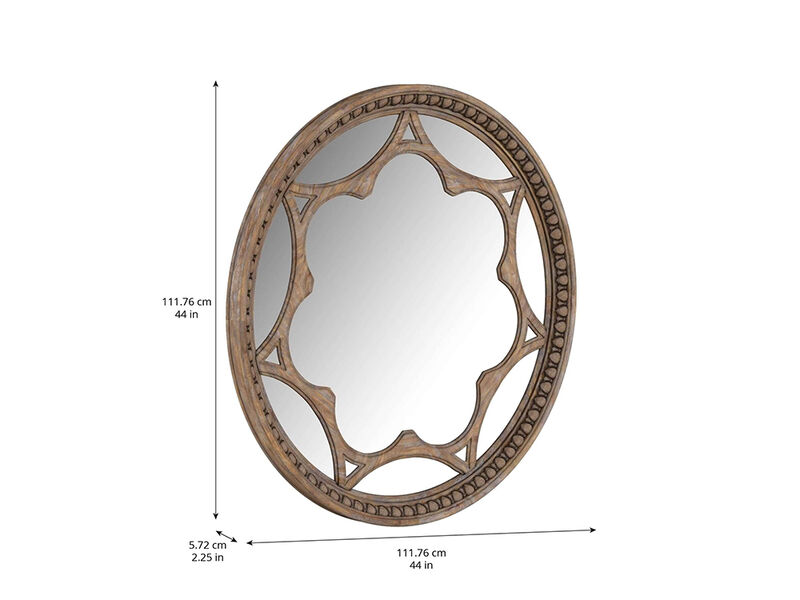 Architrave Round Mirror
