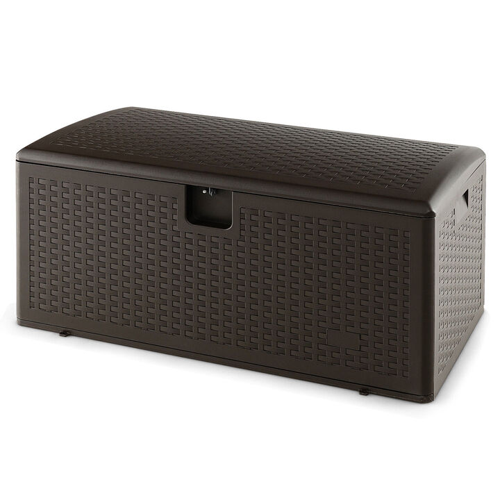 Weather Storage Container with Lockable Lid