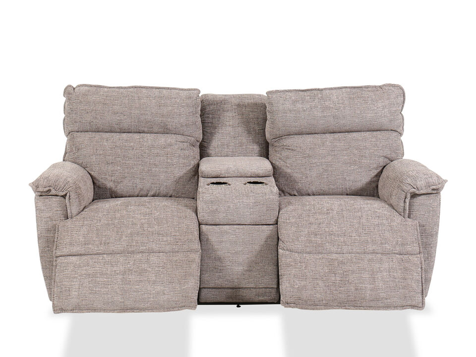 Jay Power Reclining Loveseat with Headrest & Console