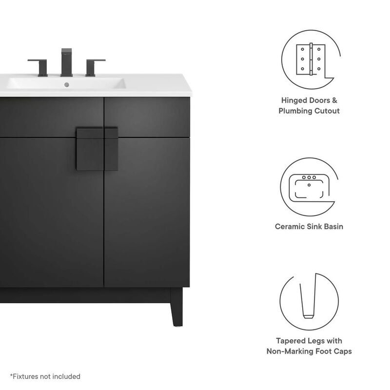 Modway Miles 36” Bathroom Vanity