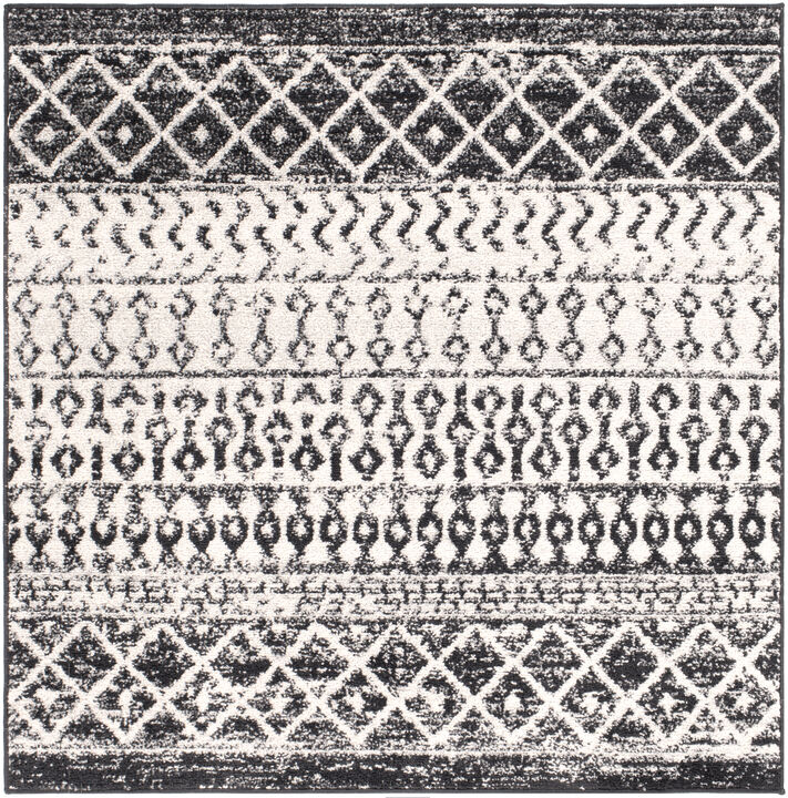 Elaziz ELZ-2345 7'10' x 10'3' Black Rug