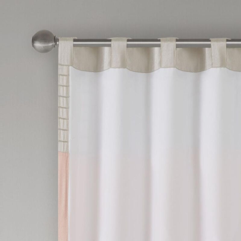 Belen Kox Amherst Polyoni Pintuck Window Panel, Belen Kox