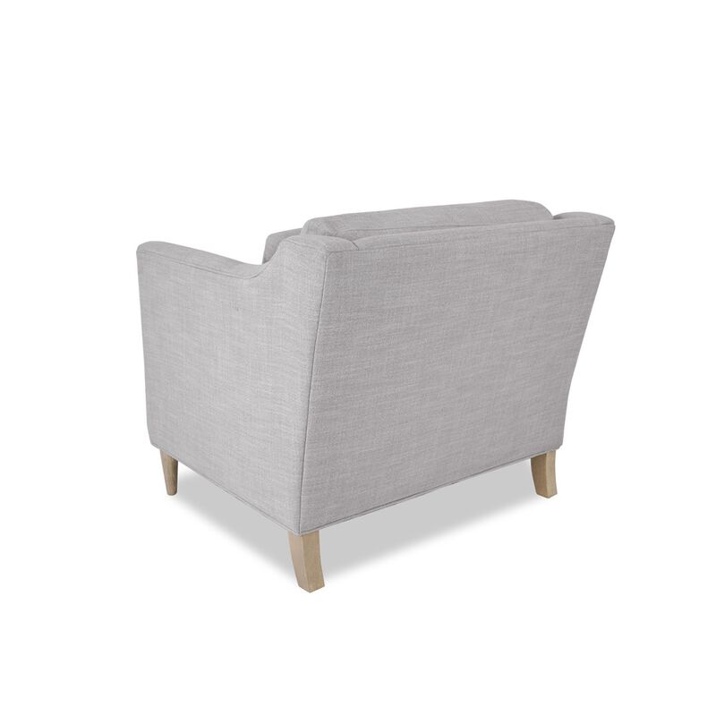 Gracie Mills Alphonso Casual Comfort: Beige Chair