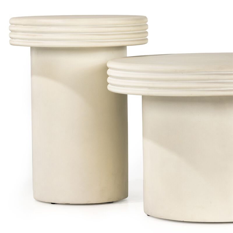 Grecia Outdoor 22" End Table