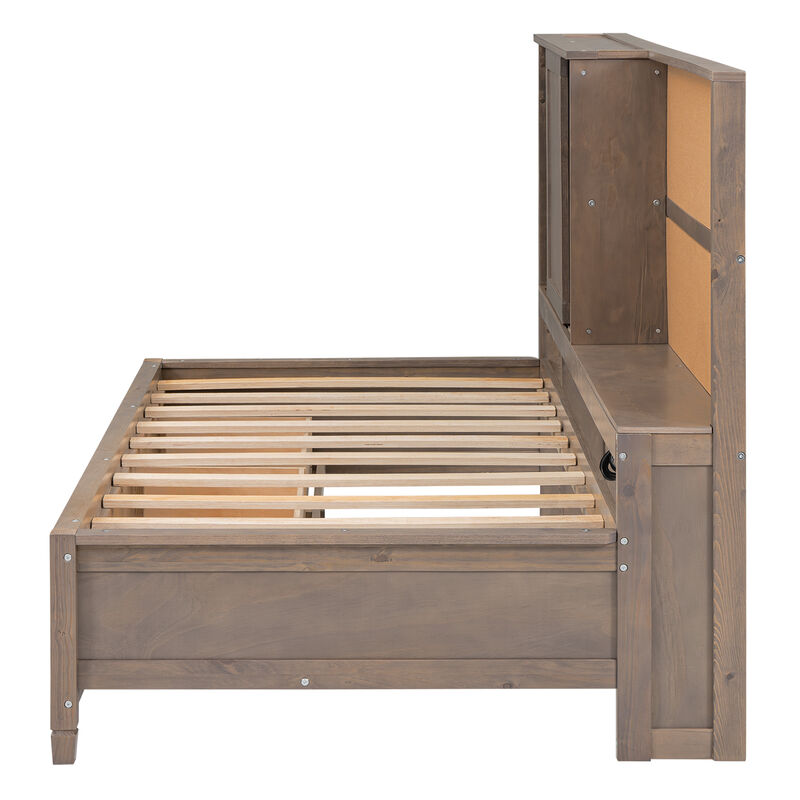 Merax Daybed Bed with USB Ports and 3 Drawers