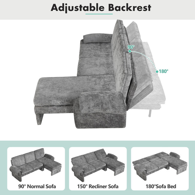 Merax Convertible Futon Sofa Bed