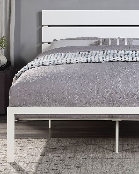 Streamdale Contemporary Metal Queen Bed Frame