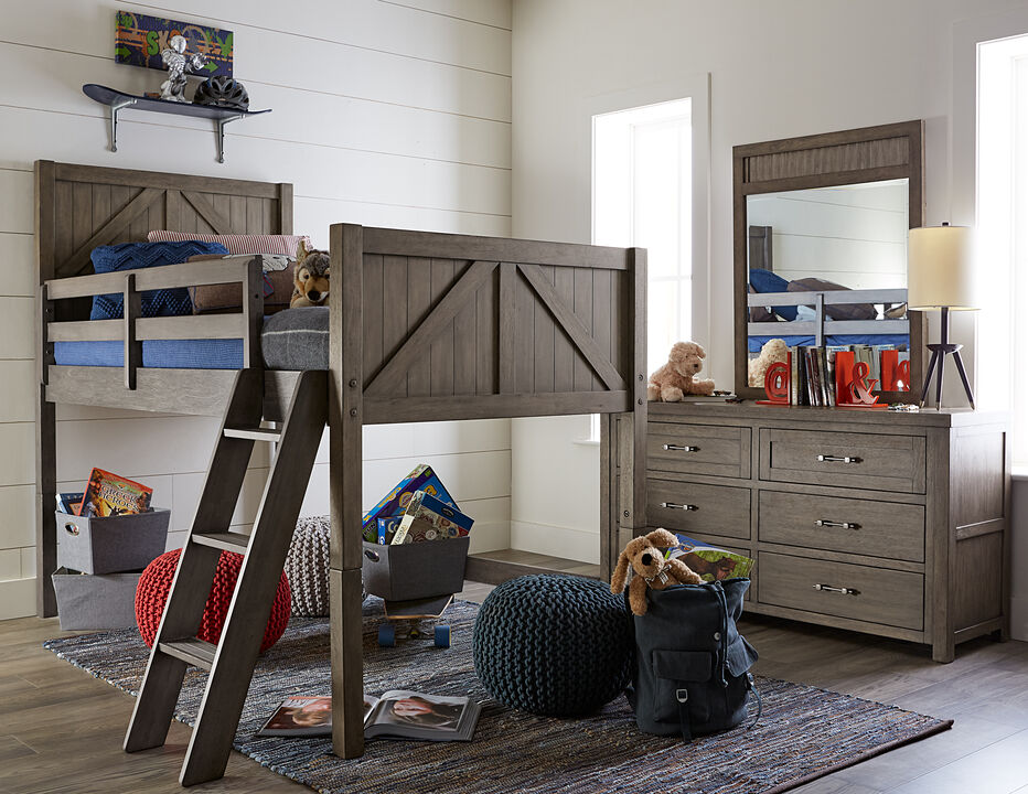Legacy Bunkhouse Twin Mid Loft 