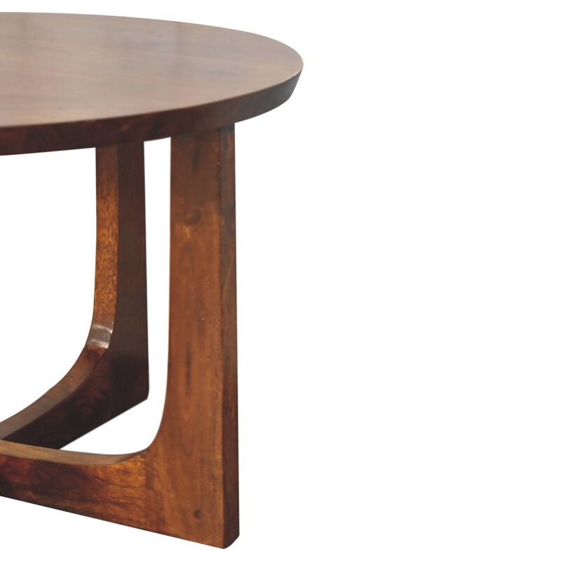 Artisan Furniture Solid Wood Lulu Side Table