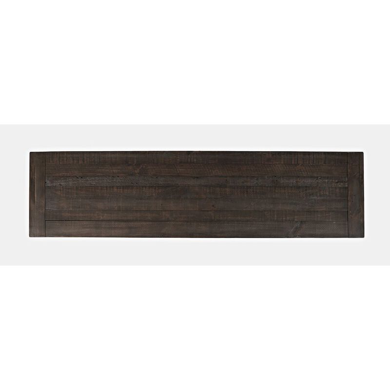 Jofran Madison County Rustic Reclaimed Solid Wood Farmhouse 70 Barn Door Server