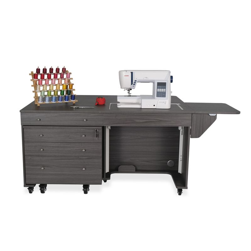 Kangaroo & Joey Sewing Cabinet Gray