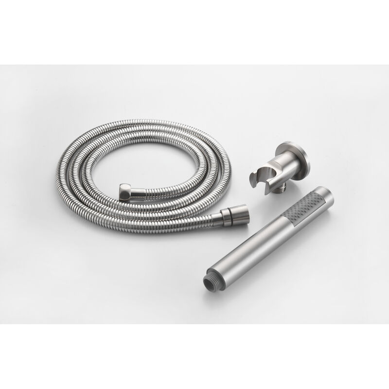 Shower System, Wall Mounted Shower Faucet Set For Bathroom With High Pressure 10 Stainless