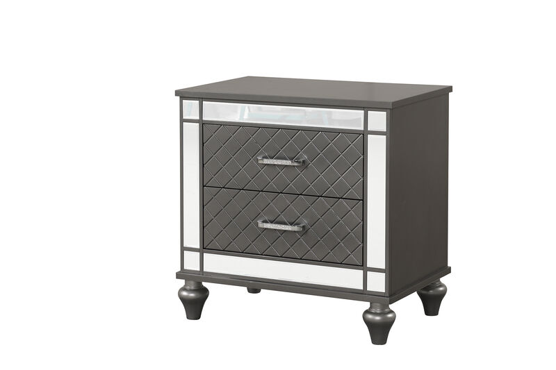 Livorno 2-Drawer 27 in. W Nightstand