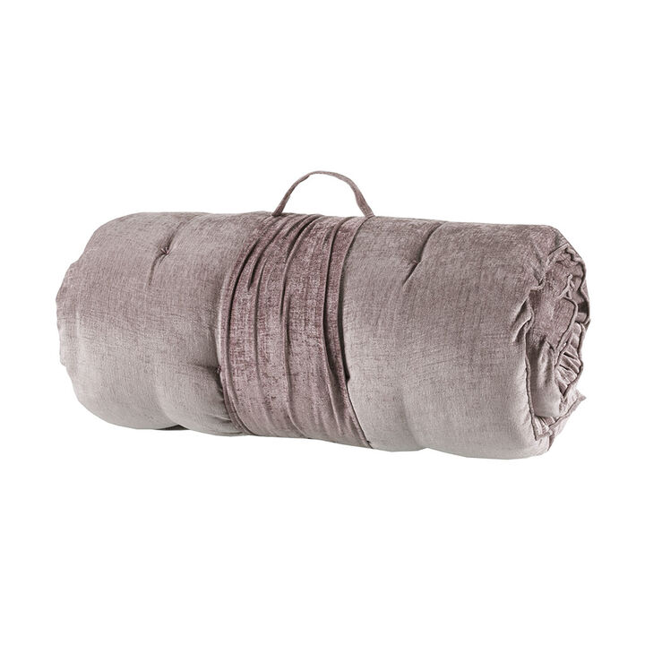 Gracie Mills Lucien Chenille Lightweight Long Lounger Floor Pillow Cushion