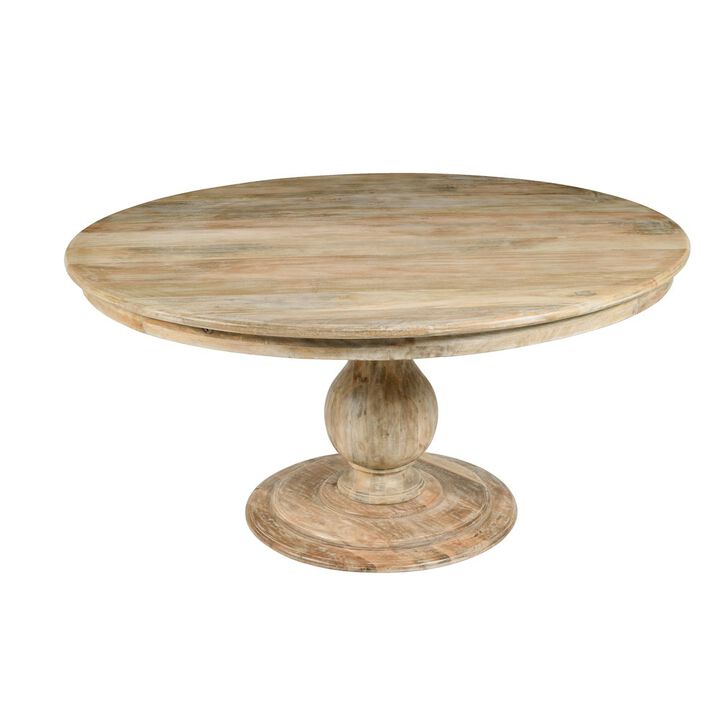 Coastal Jenna 60 Pedestal Dining Table