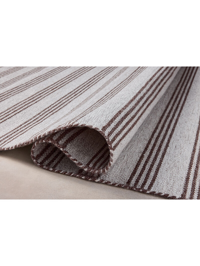 Charlie Silver/Bark 7'9" x 9'9" Area Rug by Magnolia Home by Joanna Gaines x Loloi