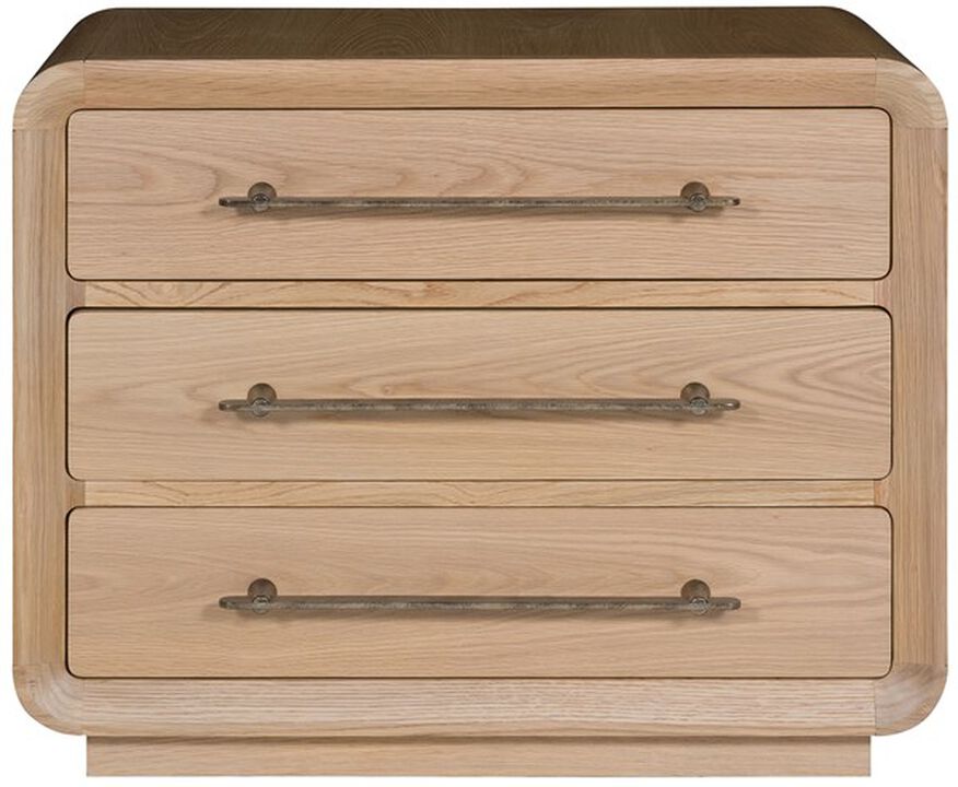 Form Three Drawer Nightstand