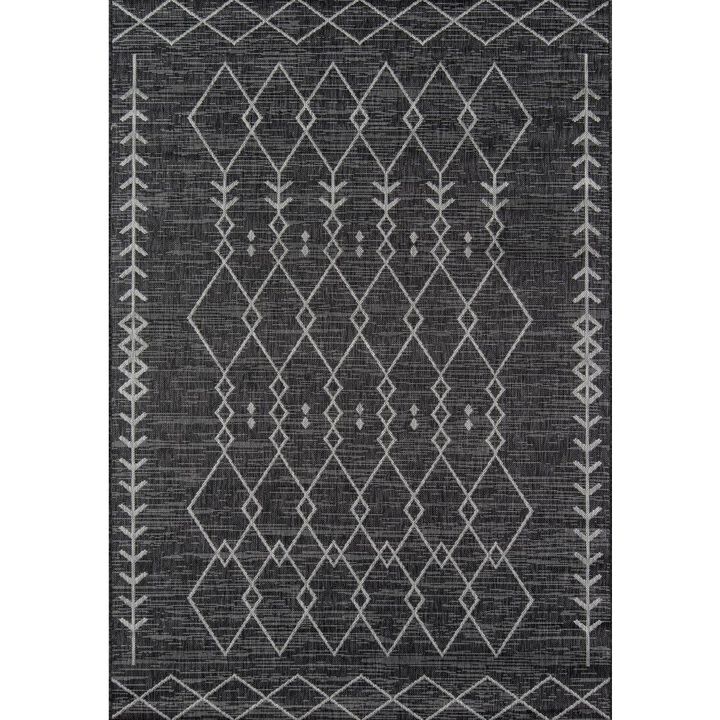 Novogratz Contemporary Runner Area Rug, Charcoal, 2'7 X 7'6 Runner