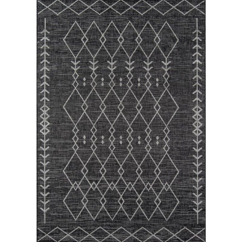 Novogratz Contemporary Runner Area Rug, Charcoal, 2'7 X 7'6 Runner