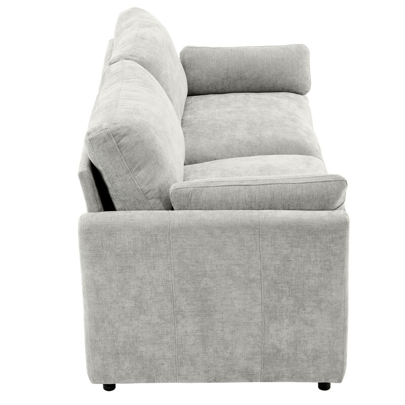 Merax Upholstered Loveseat Sofa for Living Room