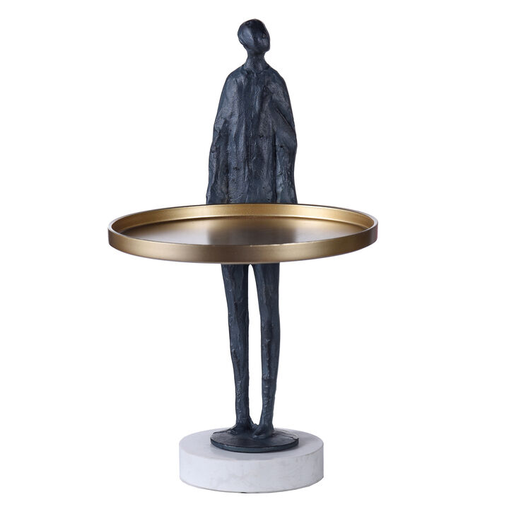 Tray Man Sculpture