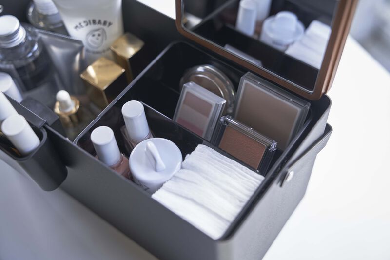 Makeup Organizer with Mirror