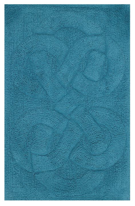 Knightsbridge Tuft Twisted 220 GSF Non Skid Back Bath Rug 17 x 24 - Natural