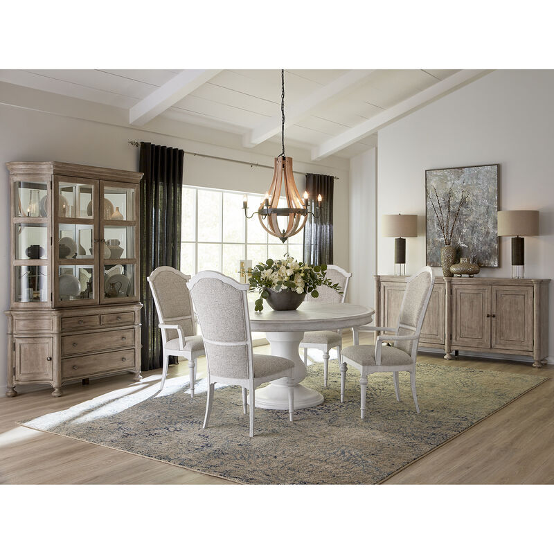 Higgins Street Upholstered Back Side Chair