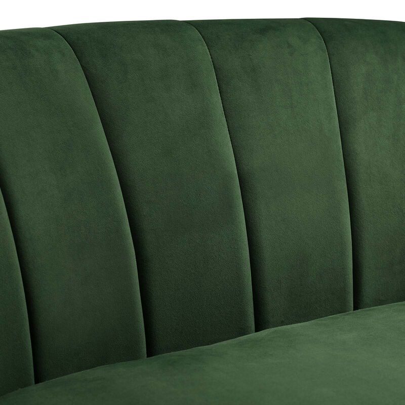 Prospect Channel Tufted Performance Velvet Armchair