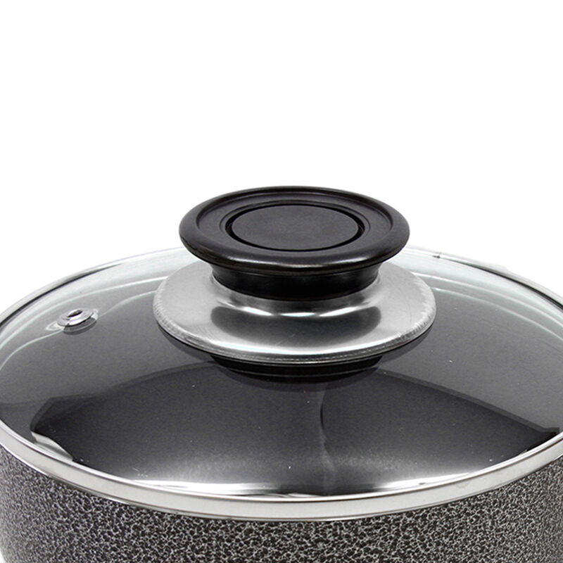 Brentwood Saucepan Aluminum Non-Stick 2 Qt-Gray