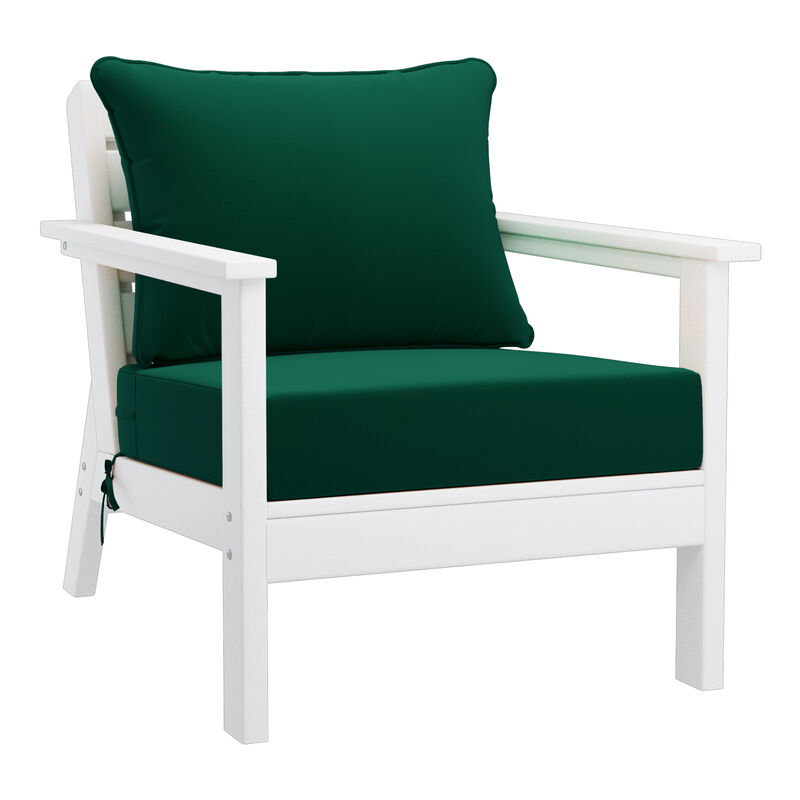 WestinTrends Outdoor 6-Piece Modular Sectional Patio Furniture Sofa Set