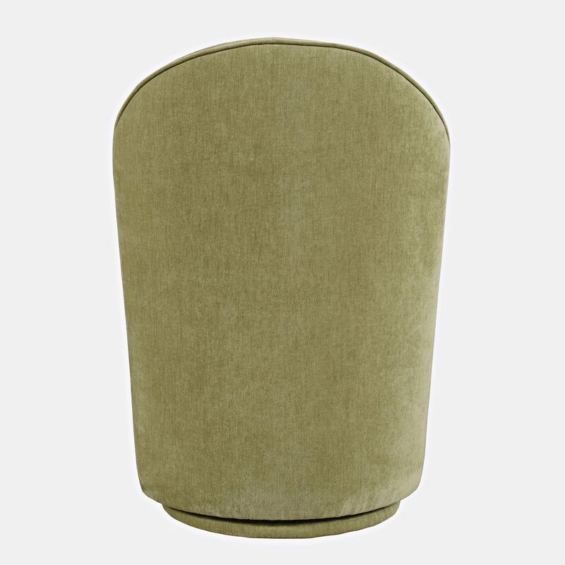 Jofran Landon Mid-Century Modern Upholstered Swivel Dining Chair (Set of 2)
