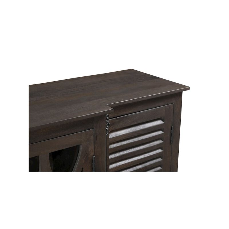 Taran Designs Lennox 4-door Carved Solid Wood Sideboard