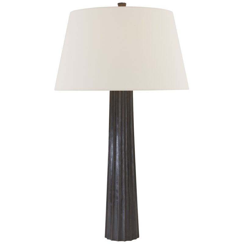 Fluted Spire Large Table Lamp