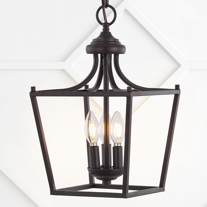 Camden Iron Classic Midcentury Pendant Lantern