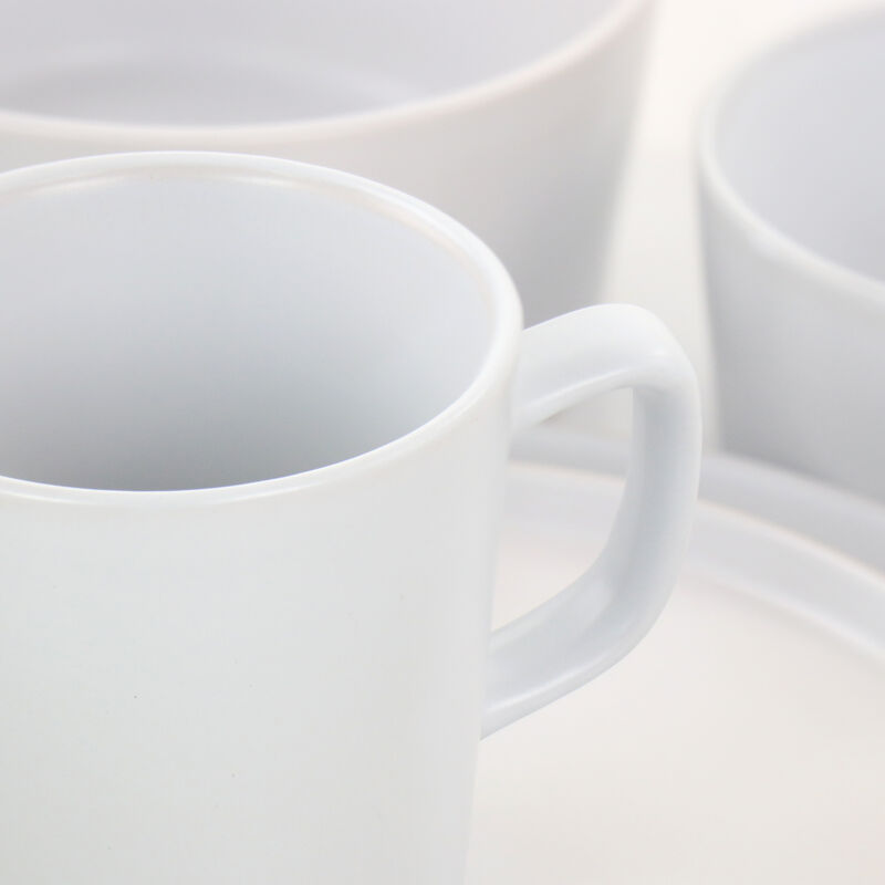Elama Luxmatte White 20 Piece Dinnerware Set