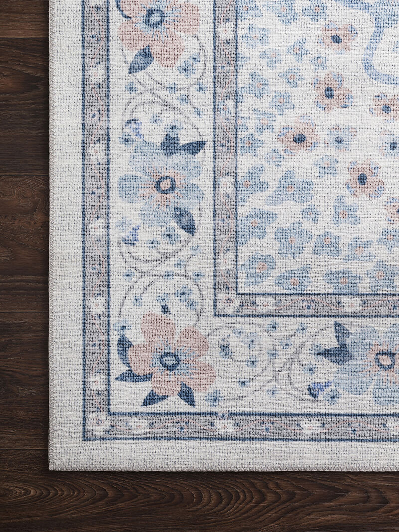 Palais PAL02 Snow/Sky 3'9" x 5'9" Rug