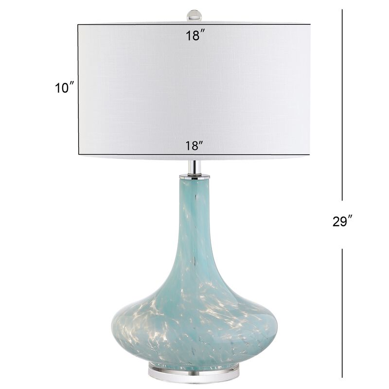 Montreal Glass/Acrylic LED Table Lamp