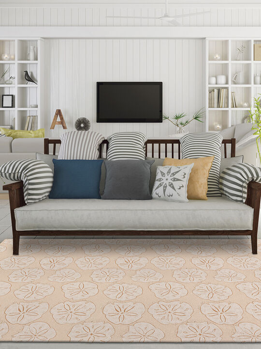 Seabreeze SZ10 Peach 3' x 5' Rug