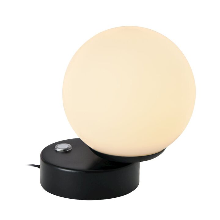 VONN Lighting Height Integrated LED Table Lamp in Black