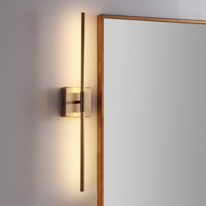 Makena Dimmable Integrated LED Metal Wall Sconce