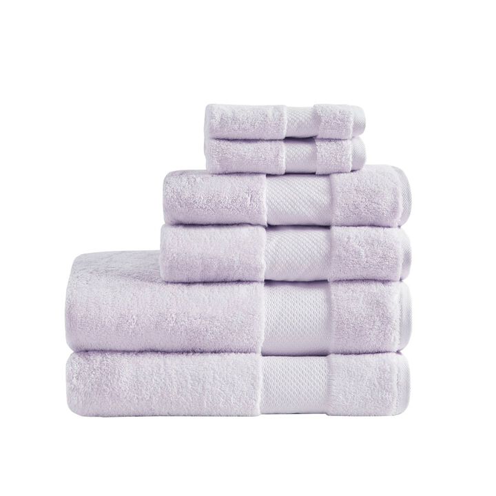 Gracie Mills Thalia 6-Piece 600gsm Turkish Cotton Bath Towel Set